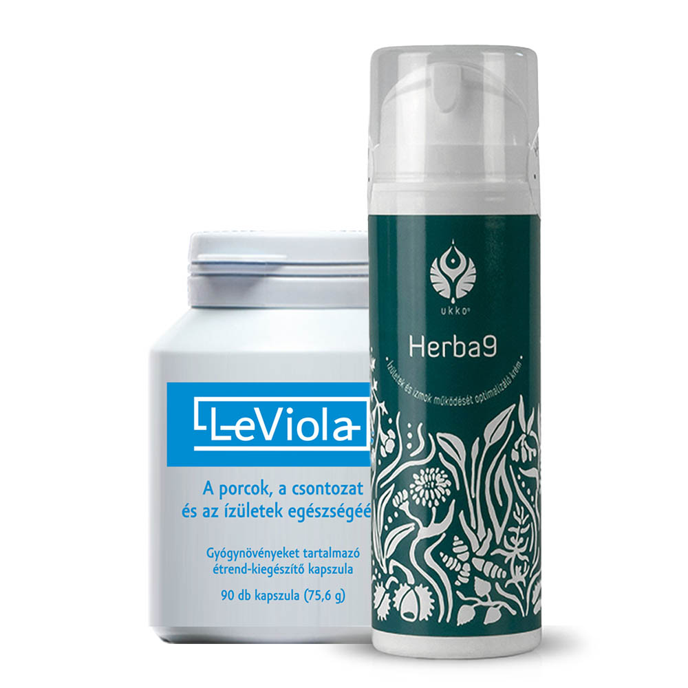 LeViola kapszula 90 db + Ukko Herba9 krém